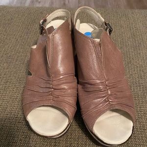 Softwaves wedge sandals brown 41 10